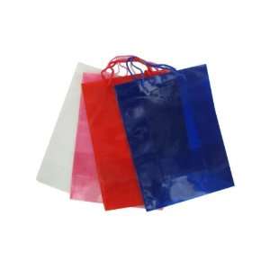   48   Clear assorted colors gift bags, large size (Each) By Bulk Buys