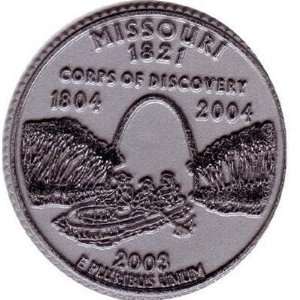    Missouri Magnet 2D State Quarter Case Pack 72 