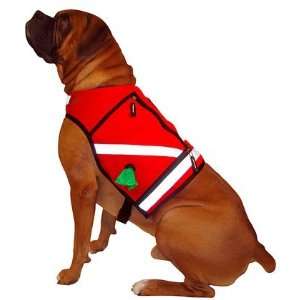 PooBoss K9 Utility Vest   Qulited Lining   Red   X Large (Quantity of 