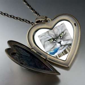 Bad Cat Large Pendant Necklace