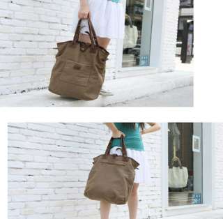 This handbag made of top canvas.absolutely practical and comfortable