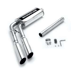   16617 Stainless Steel 2.5 Dual Cat Back Exhaust System Automotive