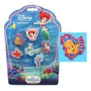  Disney The Little Mermaid Special Edition 6pk Erasers 