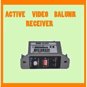   via utp cat5 single channel active video balun receive