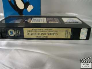 Sylvester and Tweetys Crazy Capers VHS Golden Jubilee  