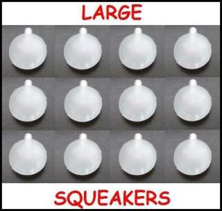 50 LARGE Replacement SQUEAKERS SQUEEKERS repair dog toy  