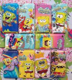 10x SpongeBob Squarepants Hard Cover Case Ipod Touch 4G  