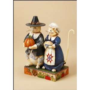   , Paws and Give Thanks   Pilgrim Cats Figure