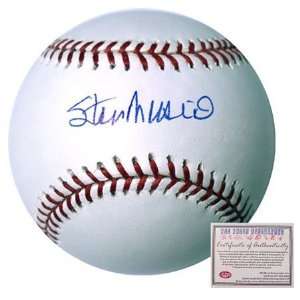  Stan Musial Autographed MLB Baseball 