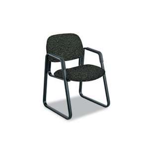  Cava Urth Collection Sled Base Guest Chair, Black