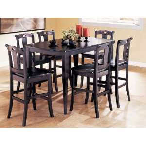  Yuan Tai Cavalla 7 Pc Pub Set Pub Table, 6 Pub Chairs 