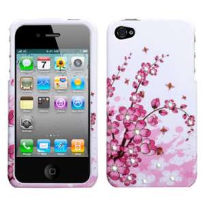 Apple iPhone 4 Spring Flower with Diamond Case  