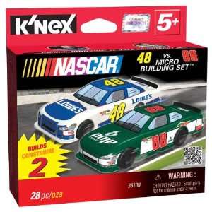  KNex Nascar© 48 Lowes® Vs. 88 Amp EnergyTM Micro Scale 