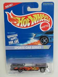 HOT WHEELS 1995 SPORTS CAR SERIES #4/4 59 CADDY  