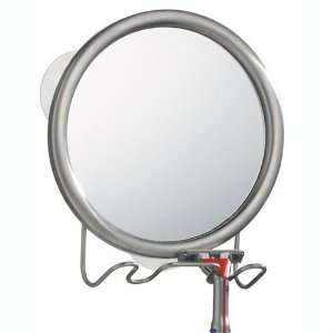  Stainless Steel Fog Free Shaving Mirror with Razor Holder Beauty