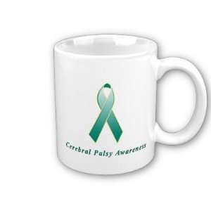 Cerebral Palsy Awareness Ribbon Coffee Mug