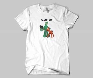 Gunby Gumby Pro Gun Parody T Shirt  