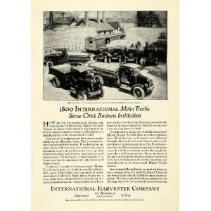  1923 Ad International Harvester Truck Simon Brick Los Angeles 
