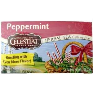 Celestial Seasonings  Herb Tea, Peppermint, 20 bags