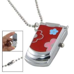  Como Arabic Number Display Red Metal Cell Phone Shaped 