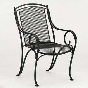   Modesto Dining Club Chair Finish Textured Black Furniture & Decor