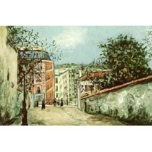 Rue Du Mont Cenis    Print 