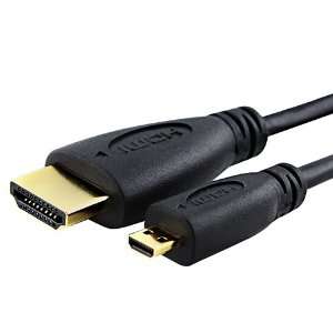  Micro HDMI to HDMI Cable for HTC EVO 4G Sprint Droid X 