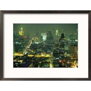  Central Bangkok Detail, Thailand Framed Photographic 