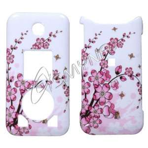Asmyna Spring Flowers Plastic Shield Protector Cover Case For Samsung 
