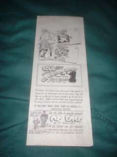 1945 WW2 VIC GREENS LEFT OVERS CARTOON BKLT w/ENVELOPE  