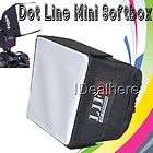 dotline mini softbox for speedlights flash 