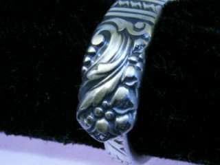 Oneida CASA GRANDE Sterling Silver Spoon Ring Small 5 9  