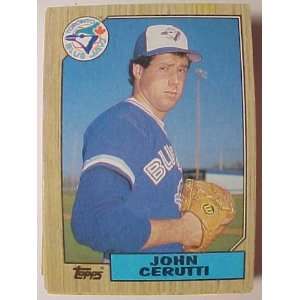  1987 Topps #557 John Cerutti