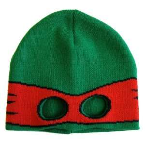  Ninja Turtle Knit Half Mask Beanie Hat 