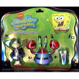  Spongebob Squarepants Bendable Figurines   Sandy Cheeks, Mr 