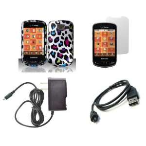  Brightside (Verizon) Premium Combo Pack   Rainbow Leopard Animal 