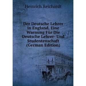     Und Studentenschaft (German Edition) Heinrich Reichardt Books
