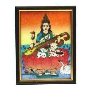  Goddess Saraswati Religious Photo Frame for Puja Room 