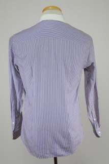 Authentic Armani Collezioni Striped Casual Shirt US M EU 50  