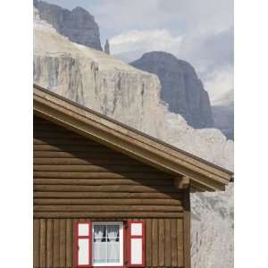  Chalet in Front of the Gruppo Del Sella Mountains, the 