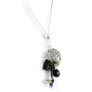  Necklace french touch Liberty black. Jewelry