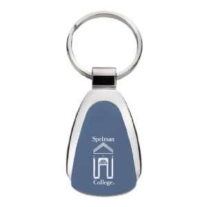  Spelman College   Teardrop Keychain   Blue Sports 