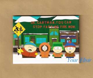 SOUTH PARK Comedy Central Cartman Fart Fire Fun MAGNET  