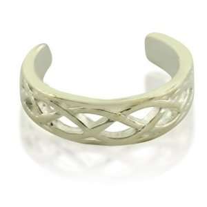  Toe Ring Sterling Silver Irish Celtic Jewelry Rope 