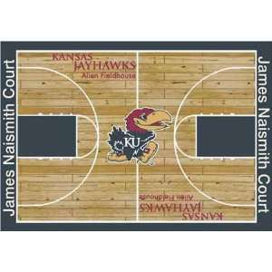  NCAA Home Court Rug   Kansas Jayhawks
