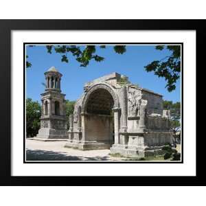 Saint Remy de Provence, France Large 20x23 Framed and Double Matted 