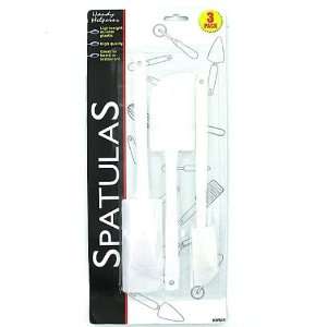  96 Packs of 3 pk assorted sizes spatulas 