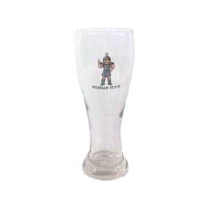  Michigan State Spartans Glass Pilsner Sparty Sports 