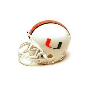 Miami Hurricanes Miniature Replica NCAA Helmet w/Z2B Mask  