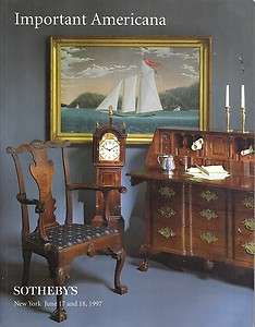 Sothebys Important Americana Auction Catalog Plus Price Sheet June 